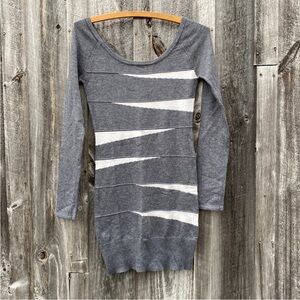 Xhilaration Charcoal Knit Dress